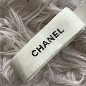 SOLD ❌ Chanel White Ribbon (7feet 7inches)
